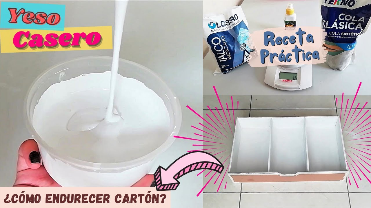 Como Hacer El Yeso Mas Duro